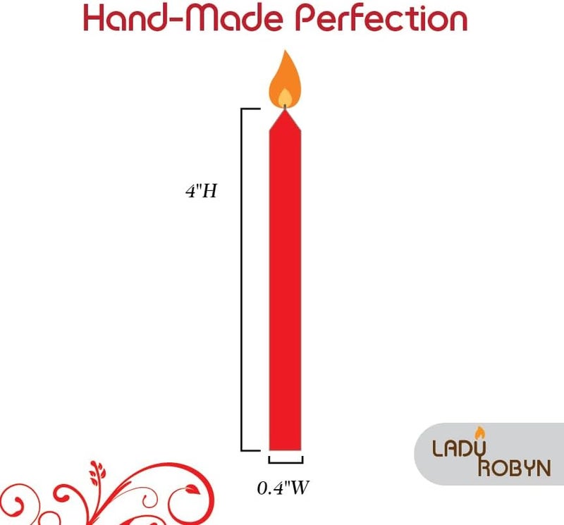 LadyRobyn Spell Candles (Set of 40, Red) - Image 3